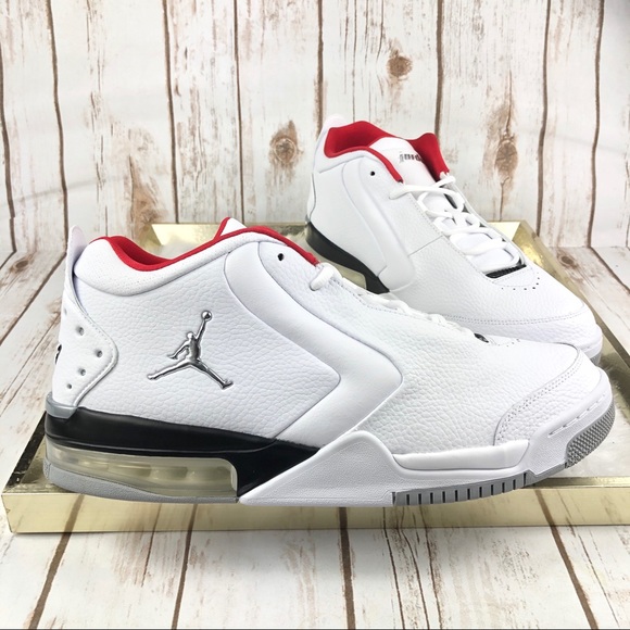 Jordan Other - Nike Air Jordan Big Fund White Silver Sneakers